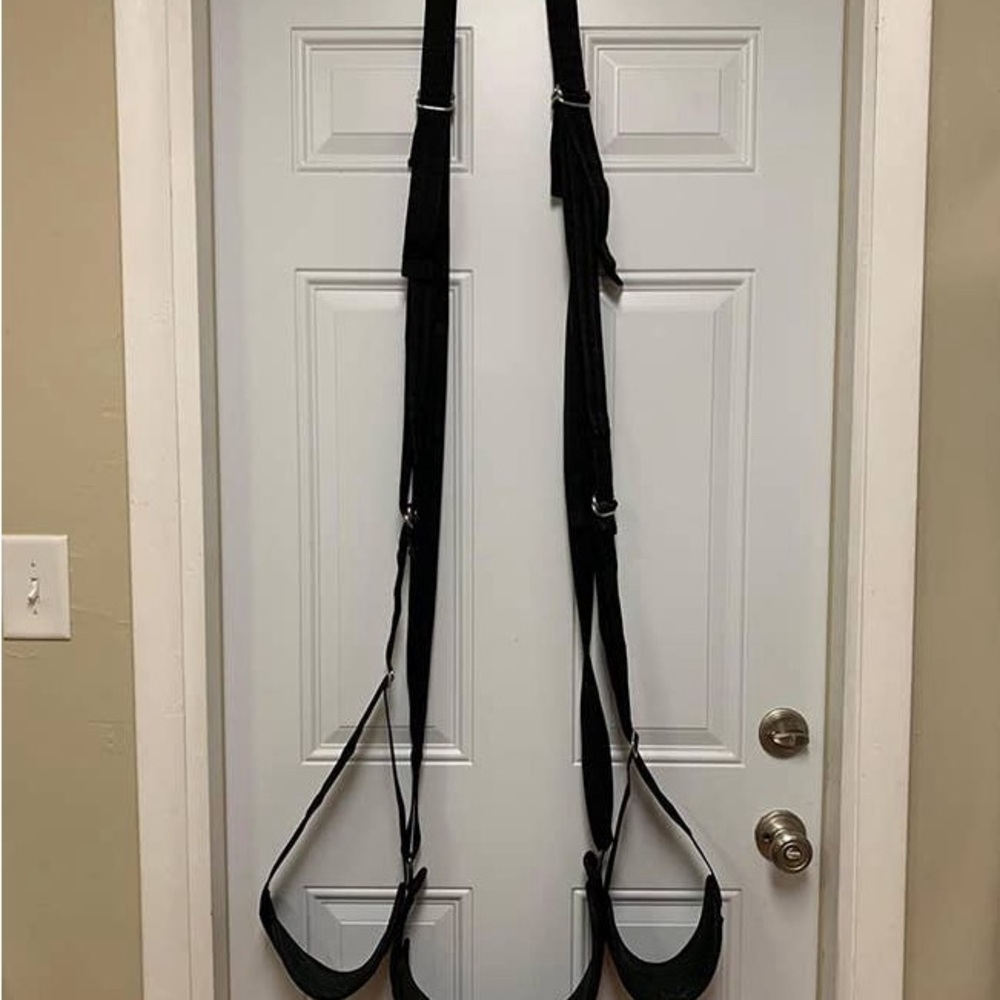 Elegant Black Yoga Swing for Women